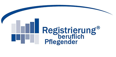 Das Logo Registrierung beruflich Pflegender